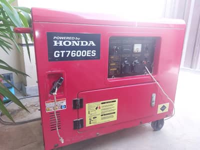 HONDA GT-7600ES  Rated Power 6 K
