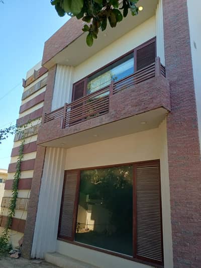 Defence 100 Yards 4 Bedrooms Bungalow With Basement