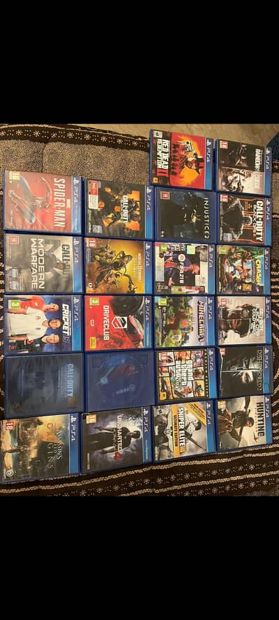 ps4 games for sale good condition urgent selling