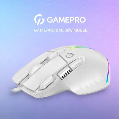 Logitech GM pro 500 wt - gaming mice upto 1000hz and 12800 max dpi