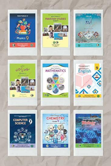 federal board class 9 books (national &cantab)