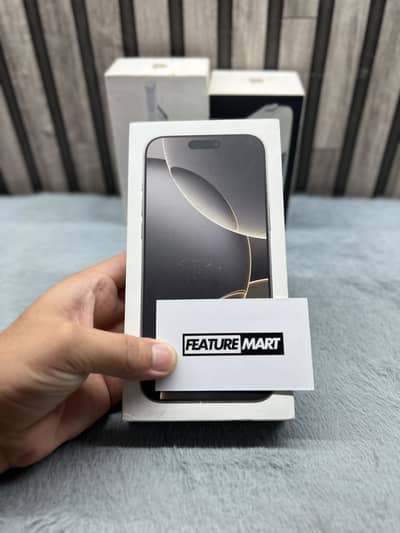 16 Pro Max JV | 256GB | Box Pack System Active | Natural Titanium