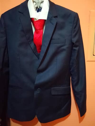 Blue pant coat 3 peace _New Condition