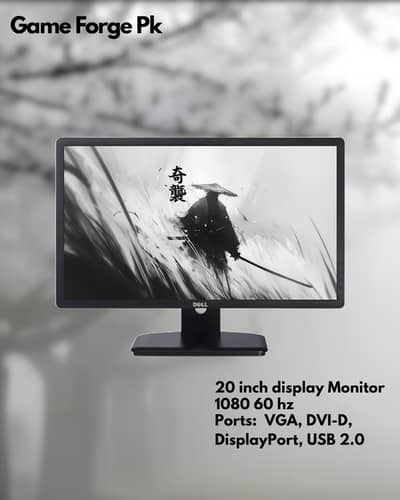 Dell 20 inch display - 1080p 60hz