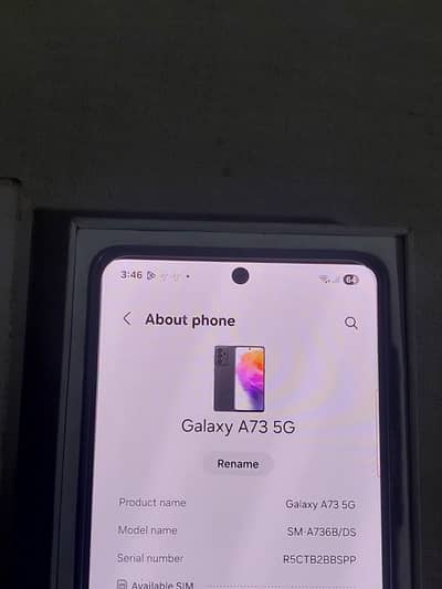 Samsung a73-5G-8/256gb - android-16 updated