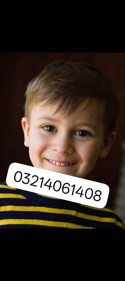 I WANT A NICE FEMALE FOR MY ONE BABY CARE 4 YEARS OLD