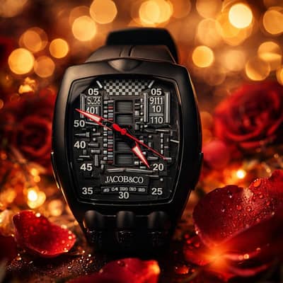 Jacob & Co. Black Titanium Twin-Barrel Masterpiece