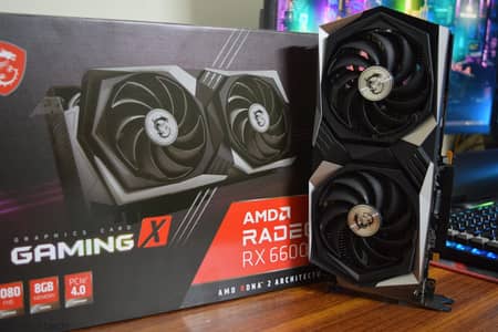 msi radeon rx 6600 xt gaming x 8gb gddr6 graphics card