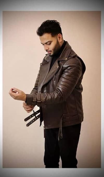 Leather jacket limited stock left