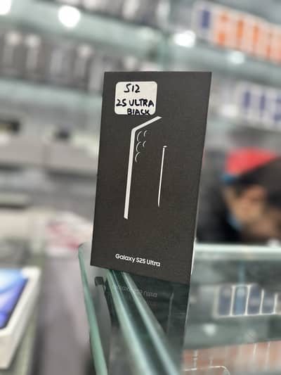 Samsung Galaxy S25 Ultra 12-512 Black Non pta Box Pack