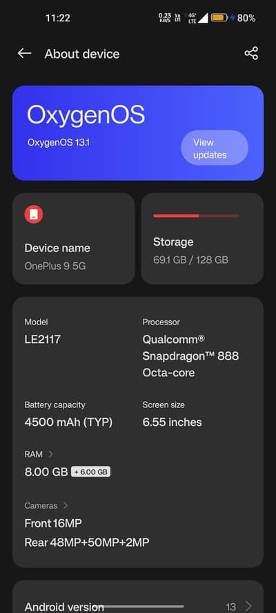 OnePlus 9 5g Approved*