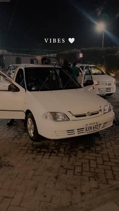 Suzuki cultus vxl push start