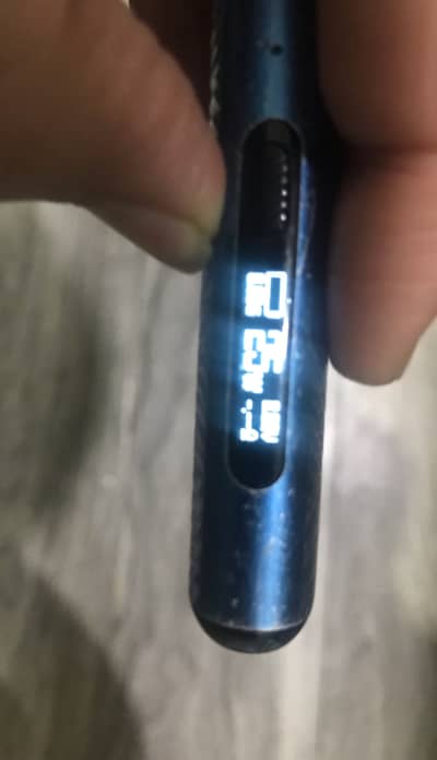 Voopoo vthru 25 volt without coil or with coil 15 volt