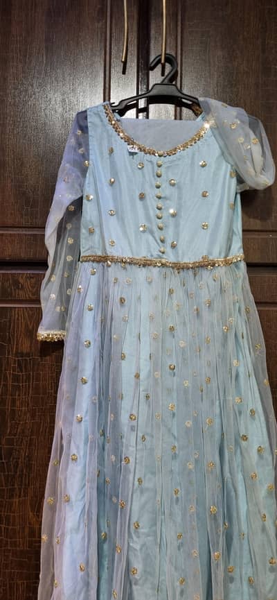 party wear long frock