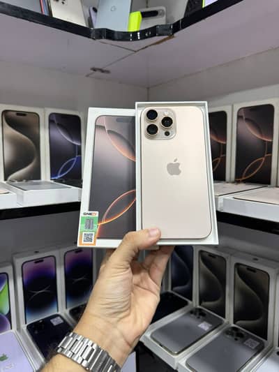 Iphone 16 pro max in immaculate condition pta approved