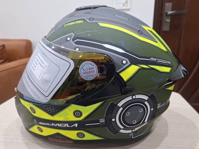 Bilmola Helmet, DOT approved, Dual Visor, Thailand Made (03334445547)