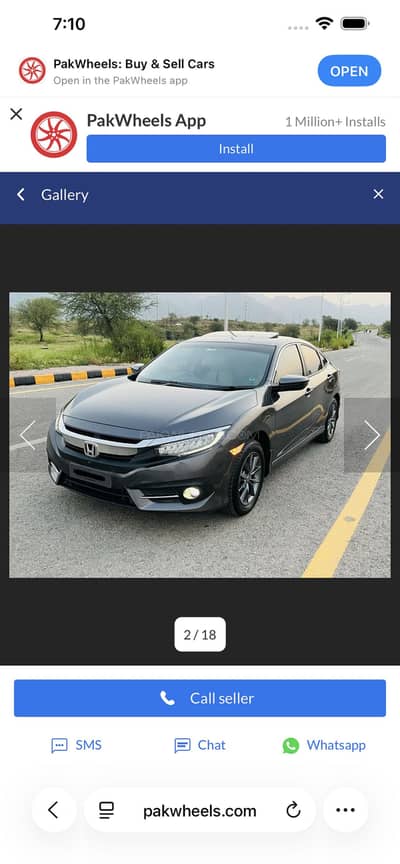 Honda civic Ug modle 2020 21 top of lineoutclass conditions