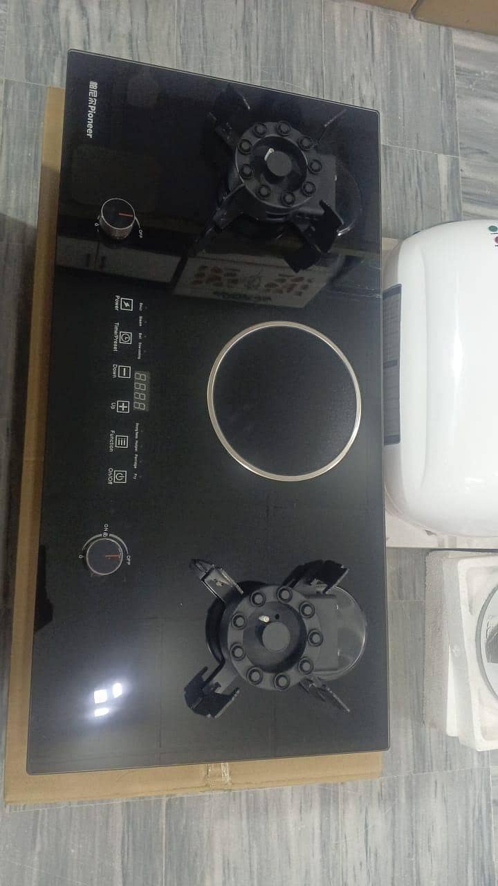 بجلی اور گیس پر چلنے والا چولہ قیمت 44500 ڈیلیوری آ ل پاکستان 1