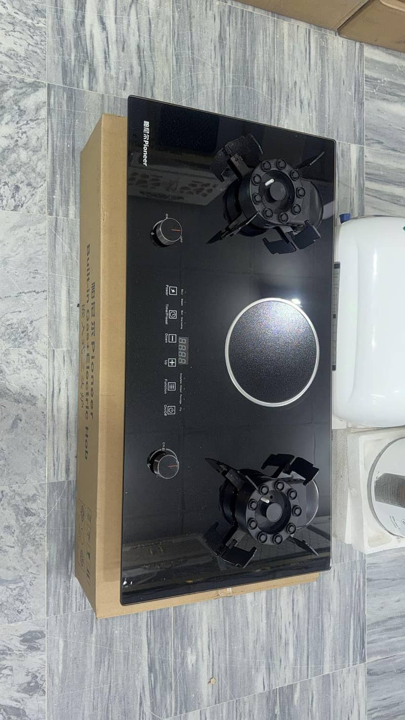 بجلی اور گیس پر چلنے والا چولہ قیمت 44500 ڈیلیوری آ ل پاکستان 3