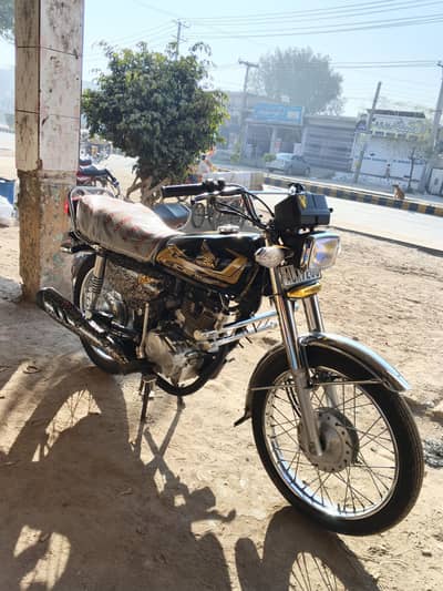 Honda cg 125 self start