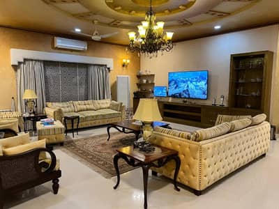 Brand New fully furnished kanal basement house 7 bedroom phase 5 bahria town Rawalpindi