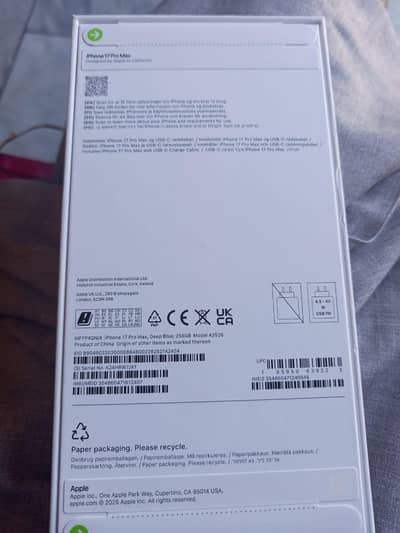 iPhone new pack non active