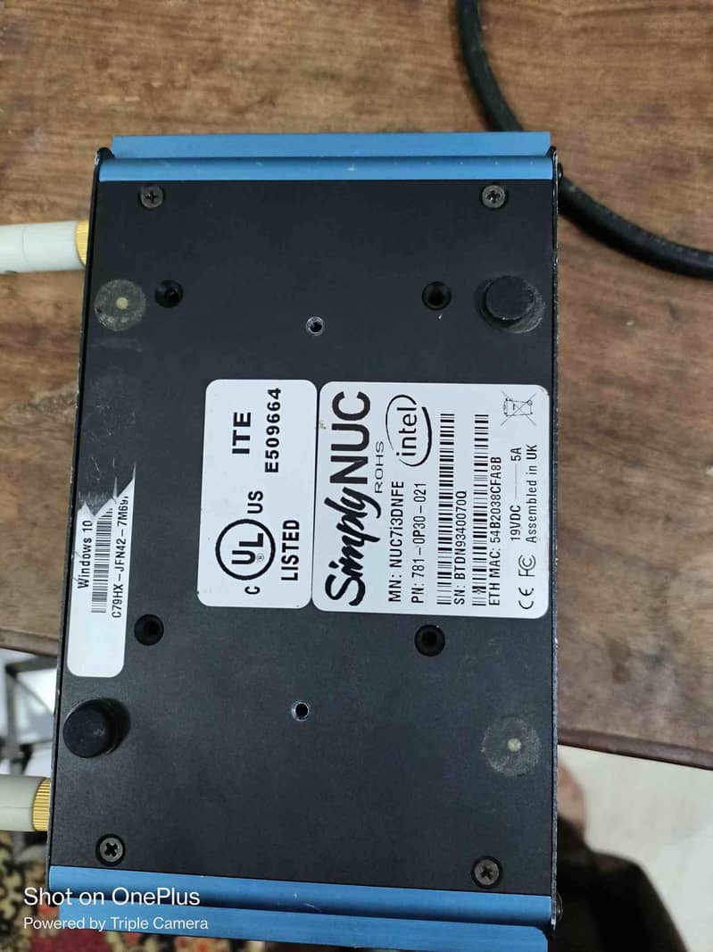 NUC Intel mini CPU 3