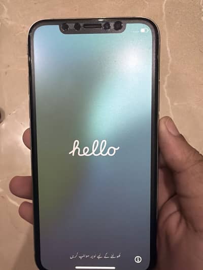 Iphone XS White Colour with box