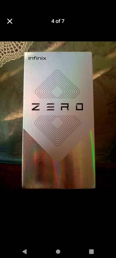 infinix Zero 8i full box original panel 8 128 camera 10 by 10