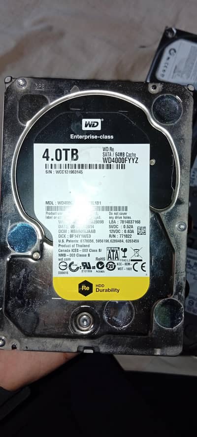 Hard Disk 4tb 3tb 250gb