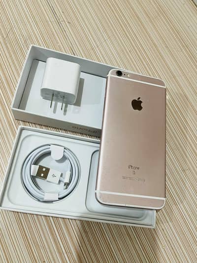 Iphone 6s plus with complete box Whatsapp number 03202367705