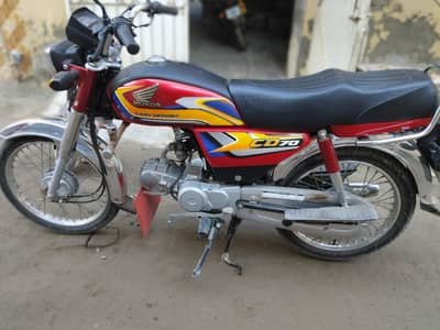 Honda cd 70 2025 for sale  new condition one hand use only