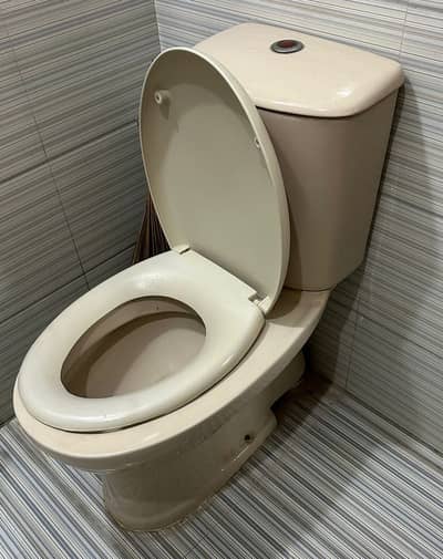 Wash basin and commode