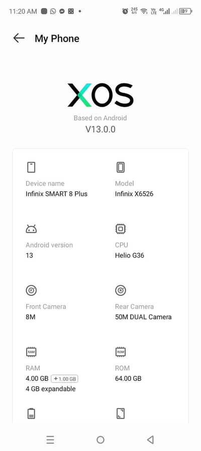 Infinix smart 8 plus