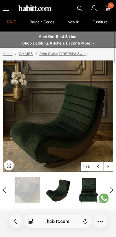 Swing Chair Polo - Brand Habitt