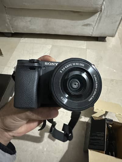 Sony a6400 with kit lens and complete box