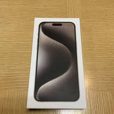 iPhone 15 Pro Natural Titanium LLA Model