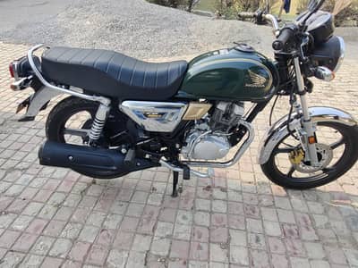 honda cg150 10/10 condition on de spot biomatric