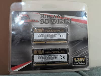 Brand New Corsair Vengeance 16GB (2×8GB) DDR3-1600 Laptop RAM