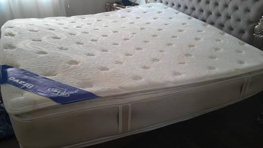 Master Bravo (Celeste) King Size Mattress 11.25"| Spring Mattress