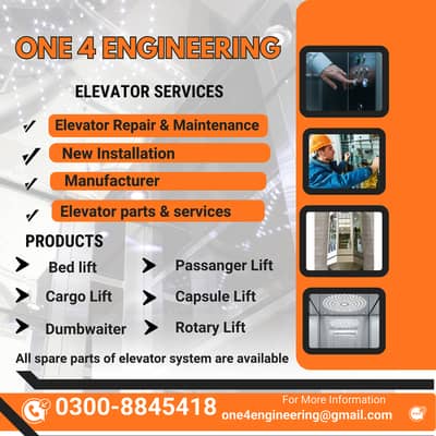 Best Elevator lift installation services, Lift repair & Maintenance