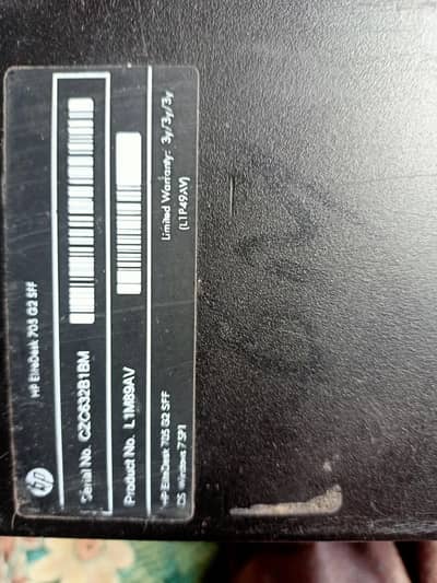 HP Elite desk 705 G2 SFF