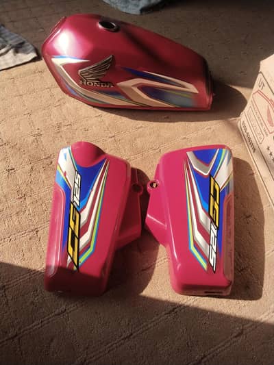 22 model 125 ka orginal tanki tapa saf condition ma