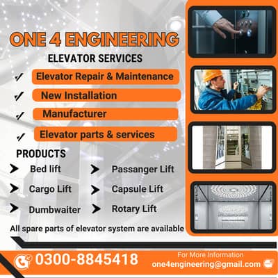 Best Elevator lift installation services, Lift repair & Maintenance