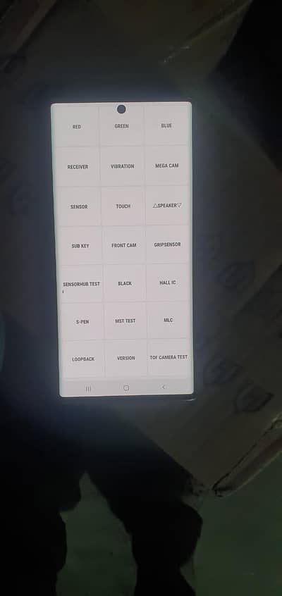 Samsung Galaxy not 10 plus