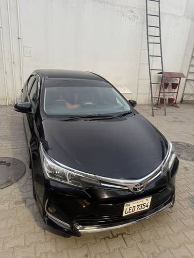 Toyota Corolla GLI 2016 Complete Geniune Facelift into GrandeX