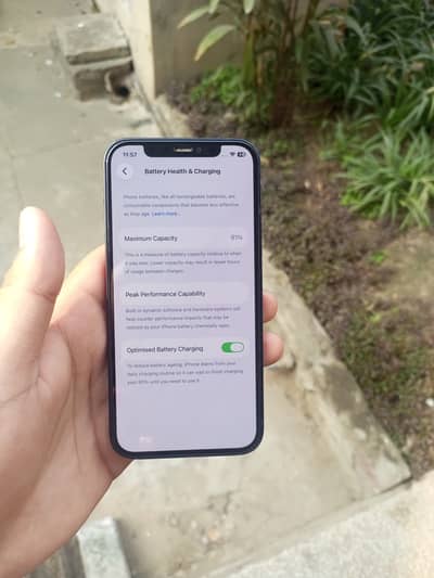 iPhone 12 Non PTA JV 91 battery health