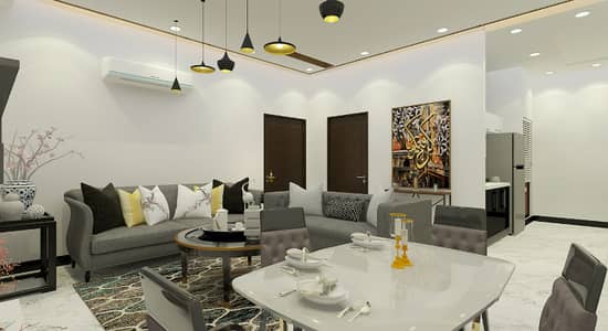 Ready To Move 2-Bed Apartment For Sale On Easy Installments Near Thokar Niaz Baig, Lahore