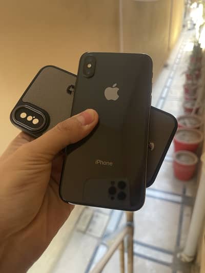 Iphone X 256gb PTA Approved Black colour Genuine phone