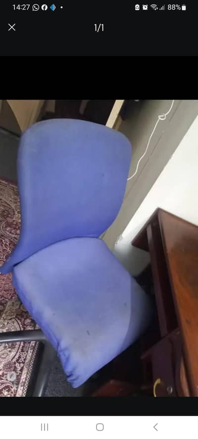 study table and chair